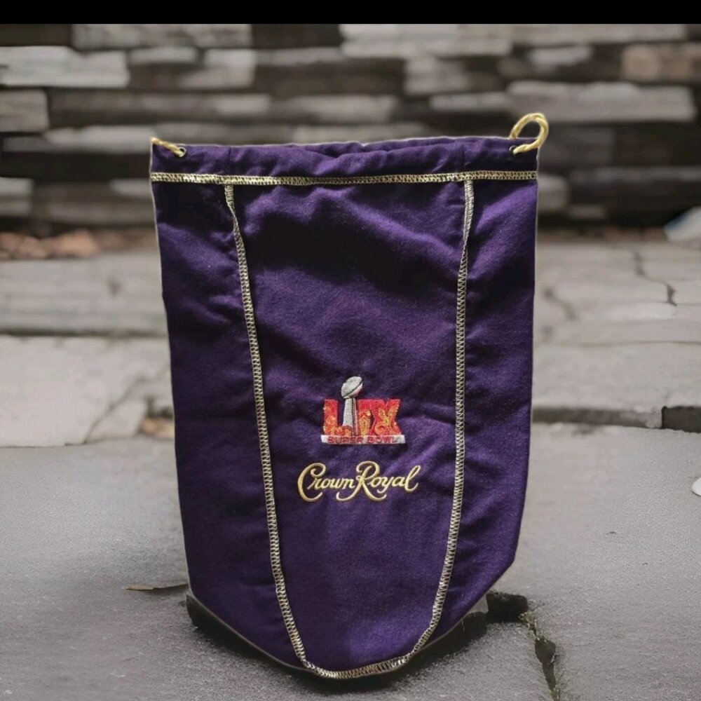 Crown Royal Super Bowl LIX 2025 Collectible Bag - NFL Philadelphia Eagles Chiefs